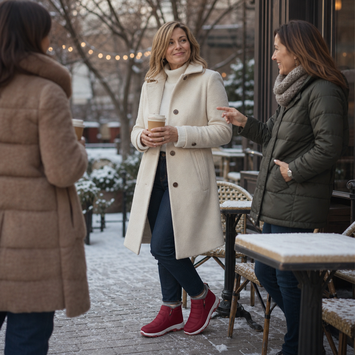 Frostella | Fur-Lined Ankle Boots for Comfort on Cold Days
