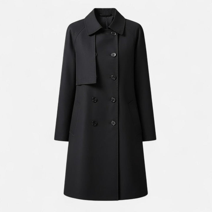 Giselle | Trench midi senza tempo in misto lana da donna