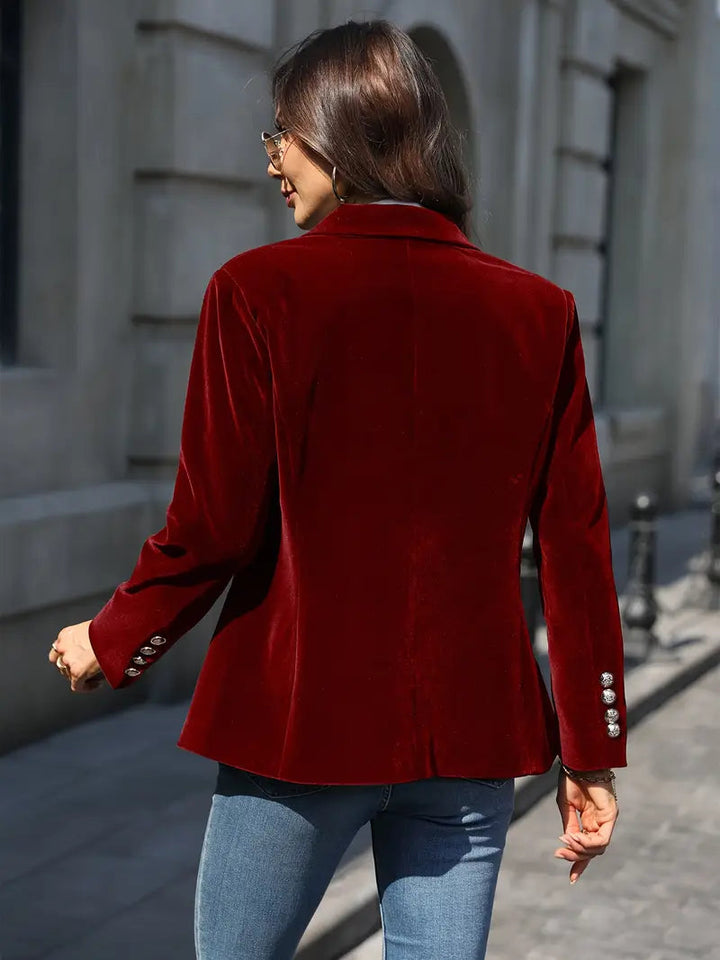 Aurora | Women's Luxurious Timeless Velvet Blazer