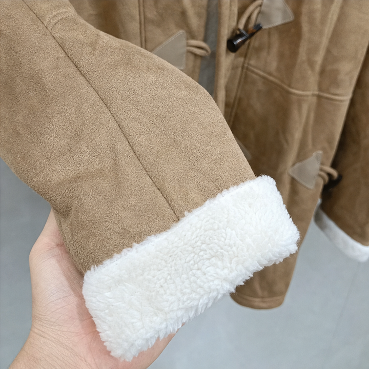 Wintlace | Hooded Duffle Coat – Slim Structured Winter Warmth