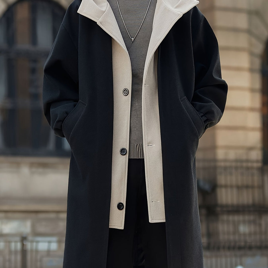 Harrison | Hooded Longline Coat – Refined Style for Women