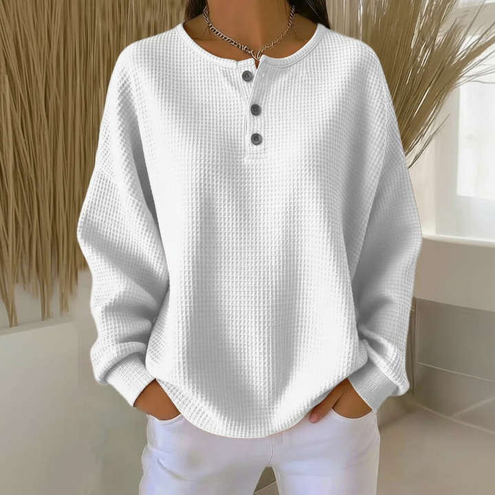 Aloura | Maglione in maglia waffle testurizzata dalla vestibilità comoda