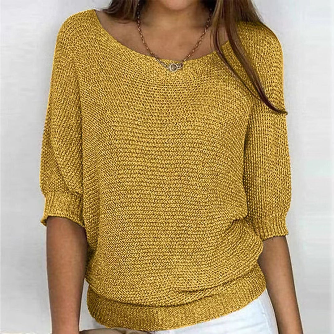 Lena | Knitted Sweater – Casual Oversized Style for Women