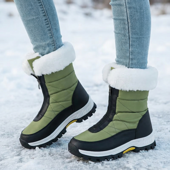 Frostara | Waterproof Winter Boots – Fur Lined & Traction Sole
