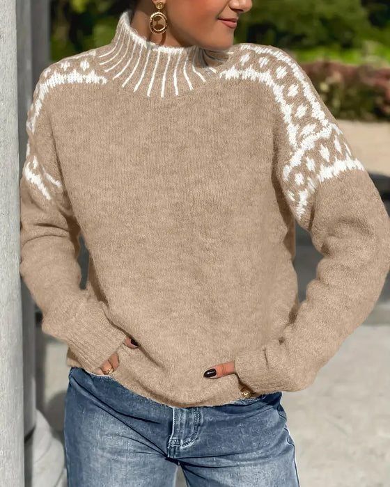 Charlotte | Waffle Knit Sweater