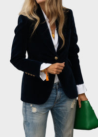 Clara | Women's Elegant Single-Button Tailored Blazer
