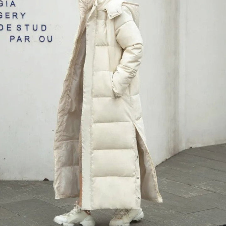 York Fashion | Long Puffer Coat – Quilted Maxi Style for Women