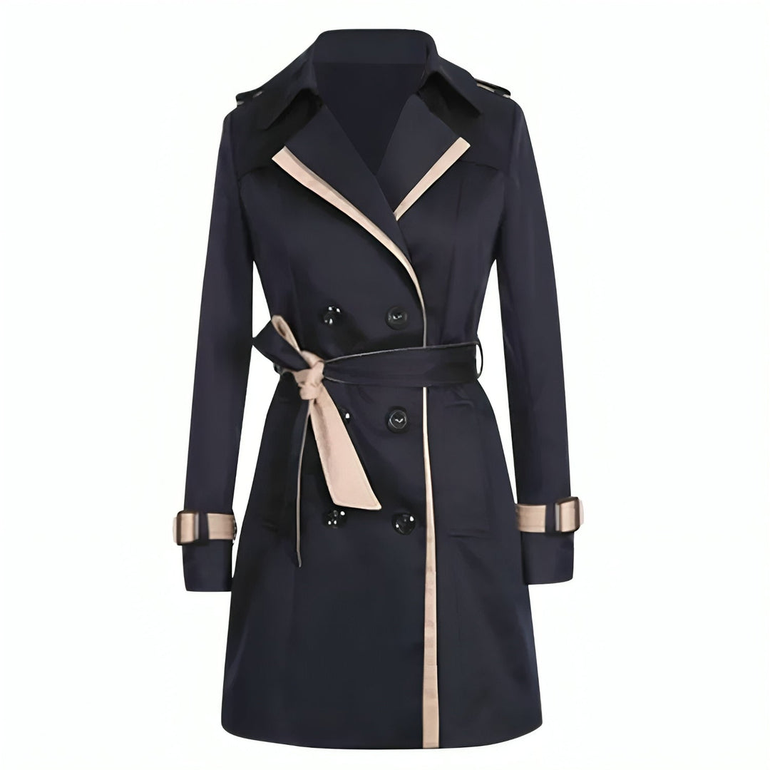 Isla | Stilvoller langer Trenchcoat für Damen