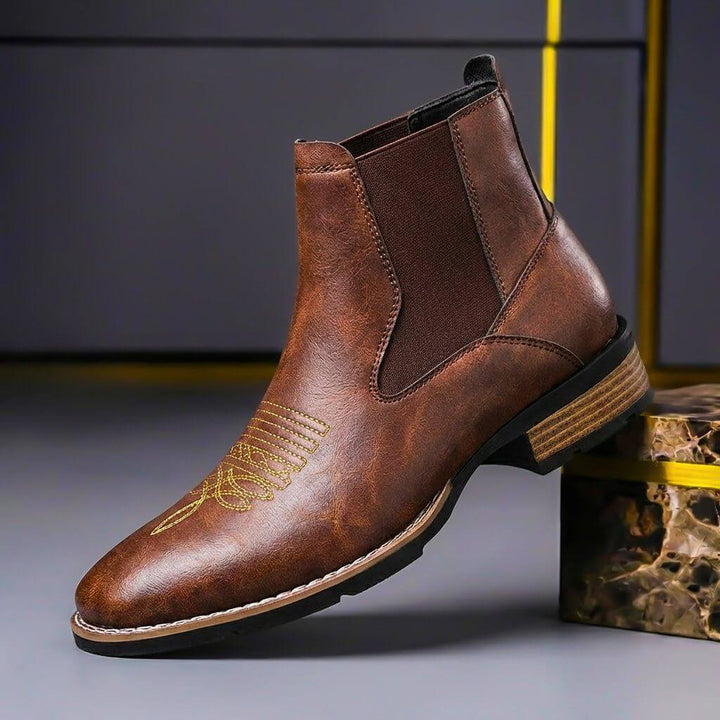 Colton | Genuine Italian Leather Vintage Boots