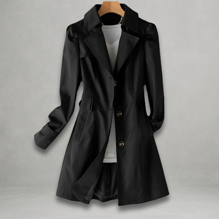 Colette | Women's Elegant Tailored Cotton-Nylon Trench Coat