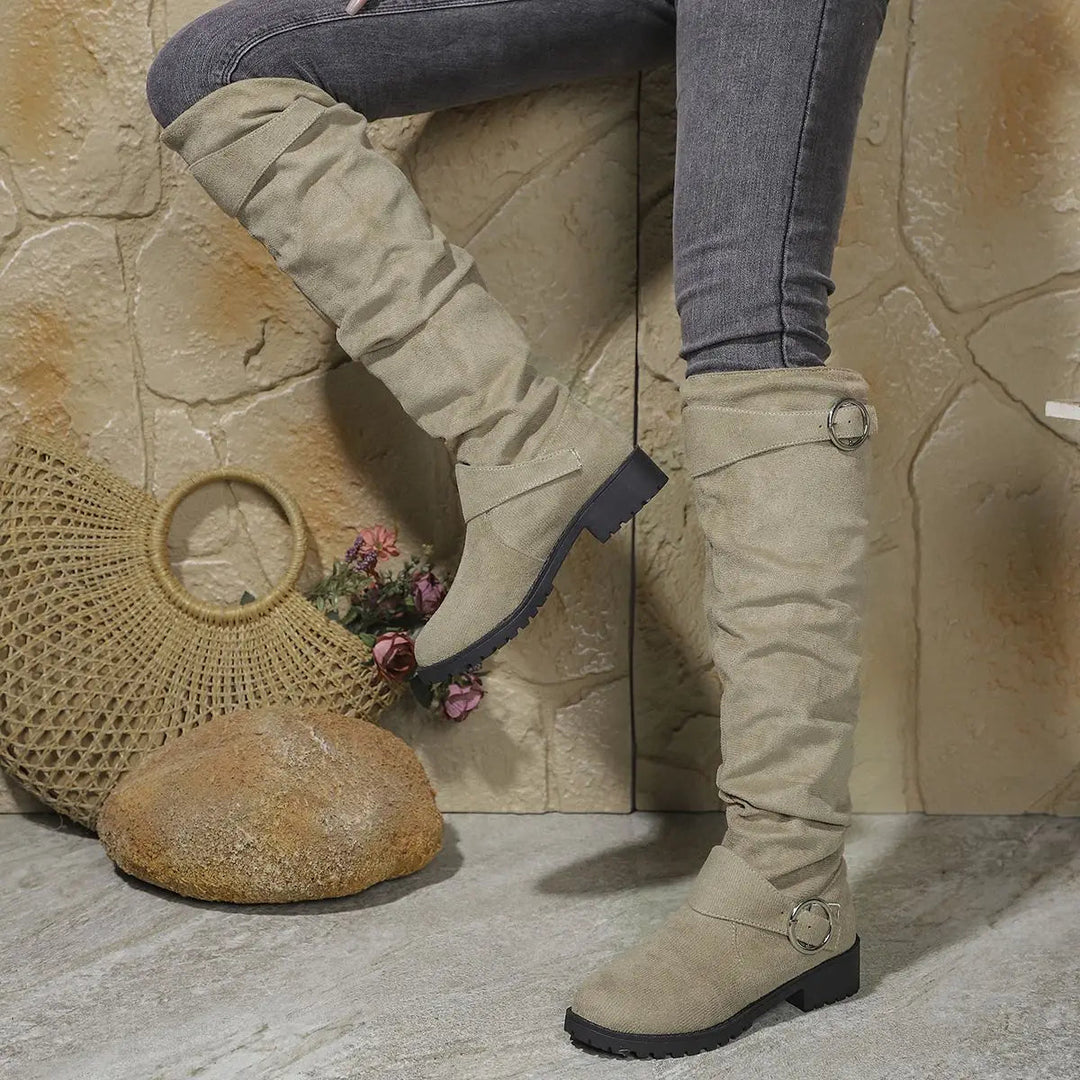 Elena | Elegant And Comfortable Knee High Boots