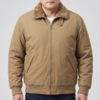 Adrian | Soft-Fleece Streamlined Ribbed-Cuff Bomber Jacket
