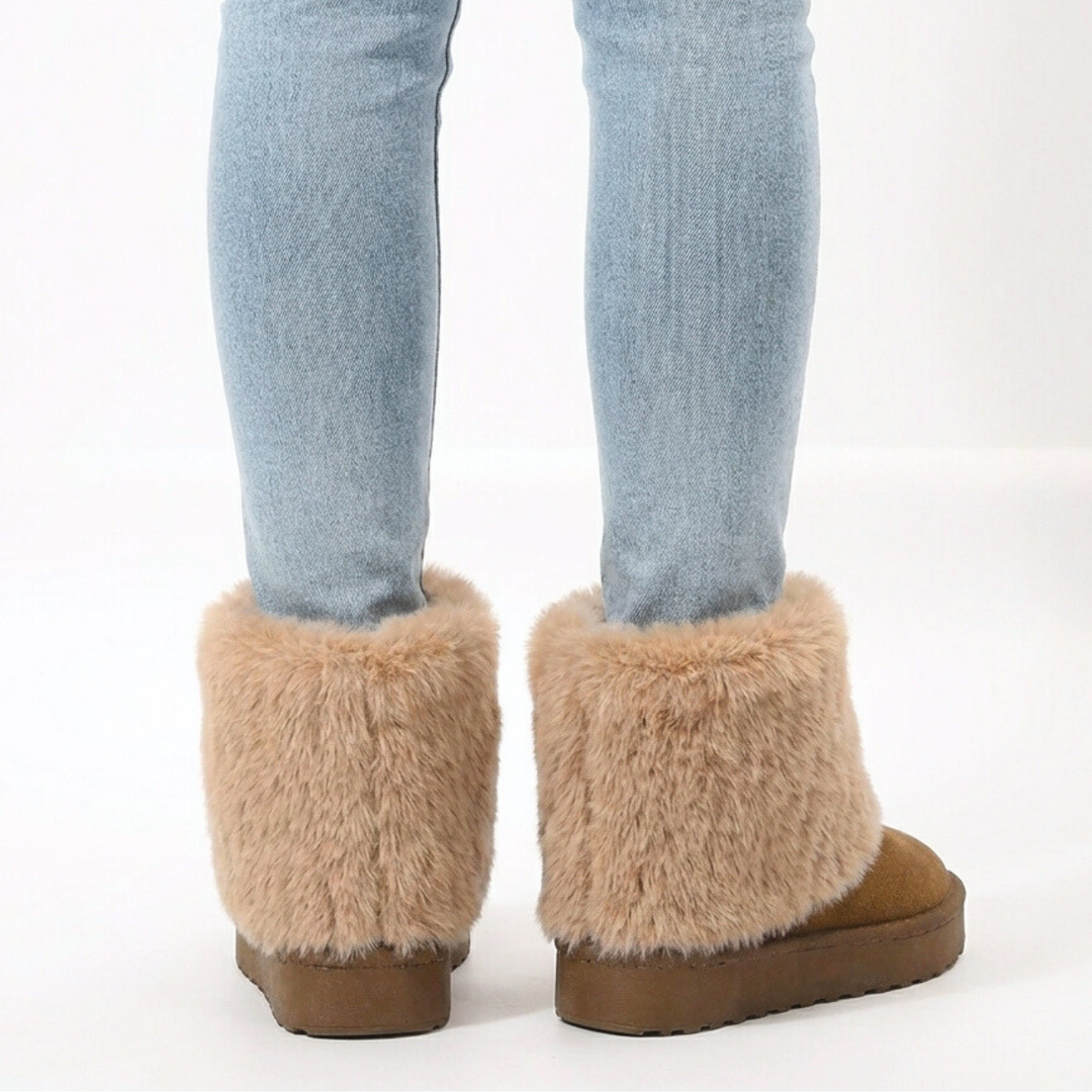 Nolia | Fur Boots – Plush Faux-Fur Style for Comfort