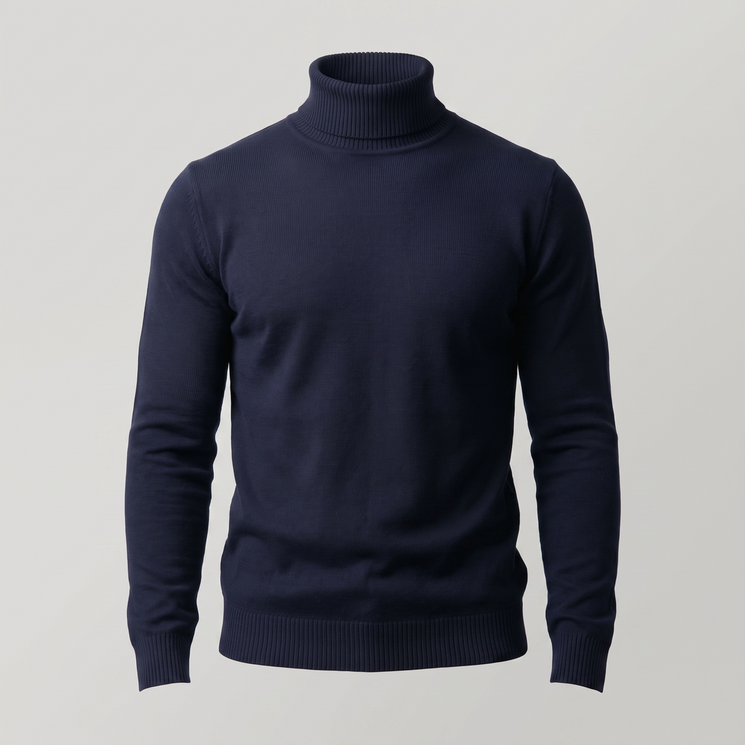 Northpeak | Merino Turtleneck Sweater – Refined Warmth for Men
