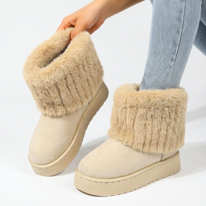 Nolia | Fur Boots – Plush Faux-Fur Style for Comfort