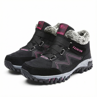 Colette | Plush-Lined Speed-Lace Winter Ankle Boots