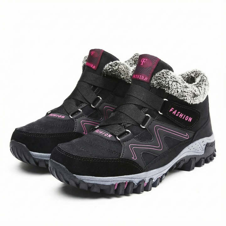 Snowstep | Winter Ankle Boots – Cozy Fur Lining for Women