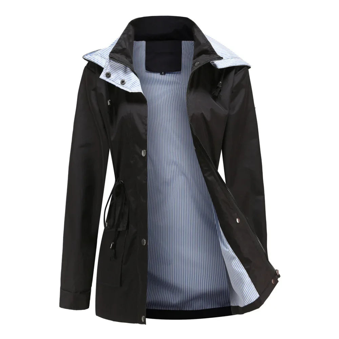 Lara | Waterproof Trench Coat – Versatile Outdoor Style