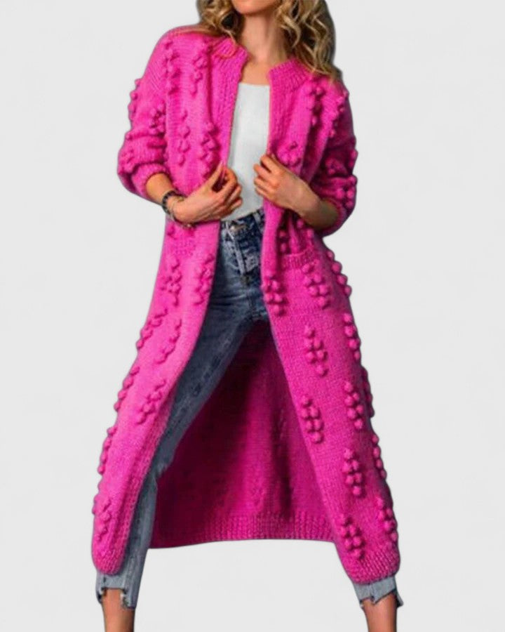 Lucienne | Locker geschnittene Strickjacke mit Taschen