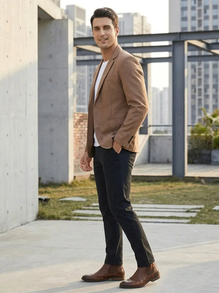Kingston | Men's Timeless Notch Lapel Tailored Blazer
