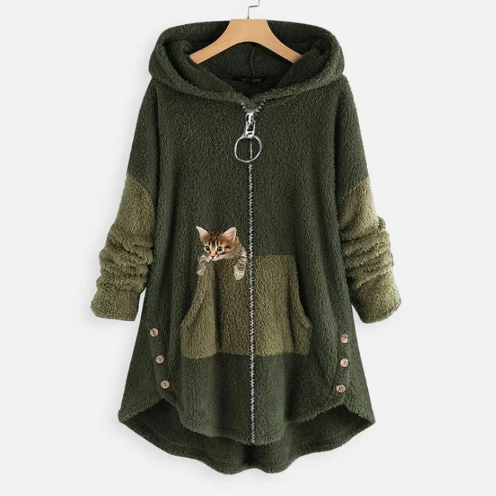 Agnes | Plush Hoodie – Soft Stylish Comfort for Women