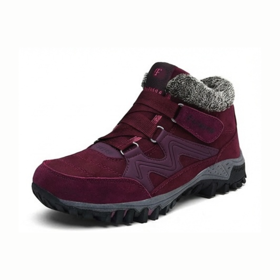 Snowstep | Winter Ankle Boots – Cozy Fur Lining for Women