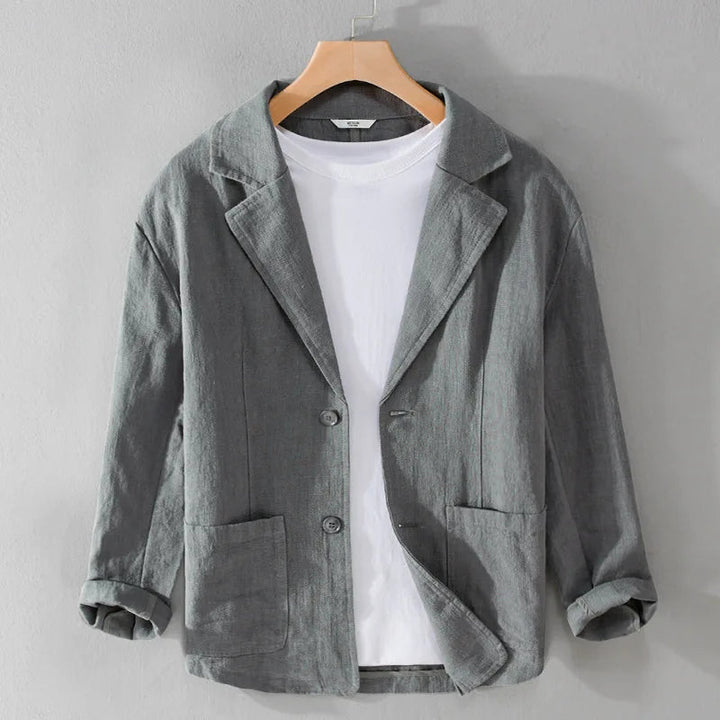 Terran | Men's Relaxed Fit Earthy Tone Casual Blazer