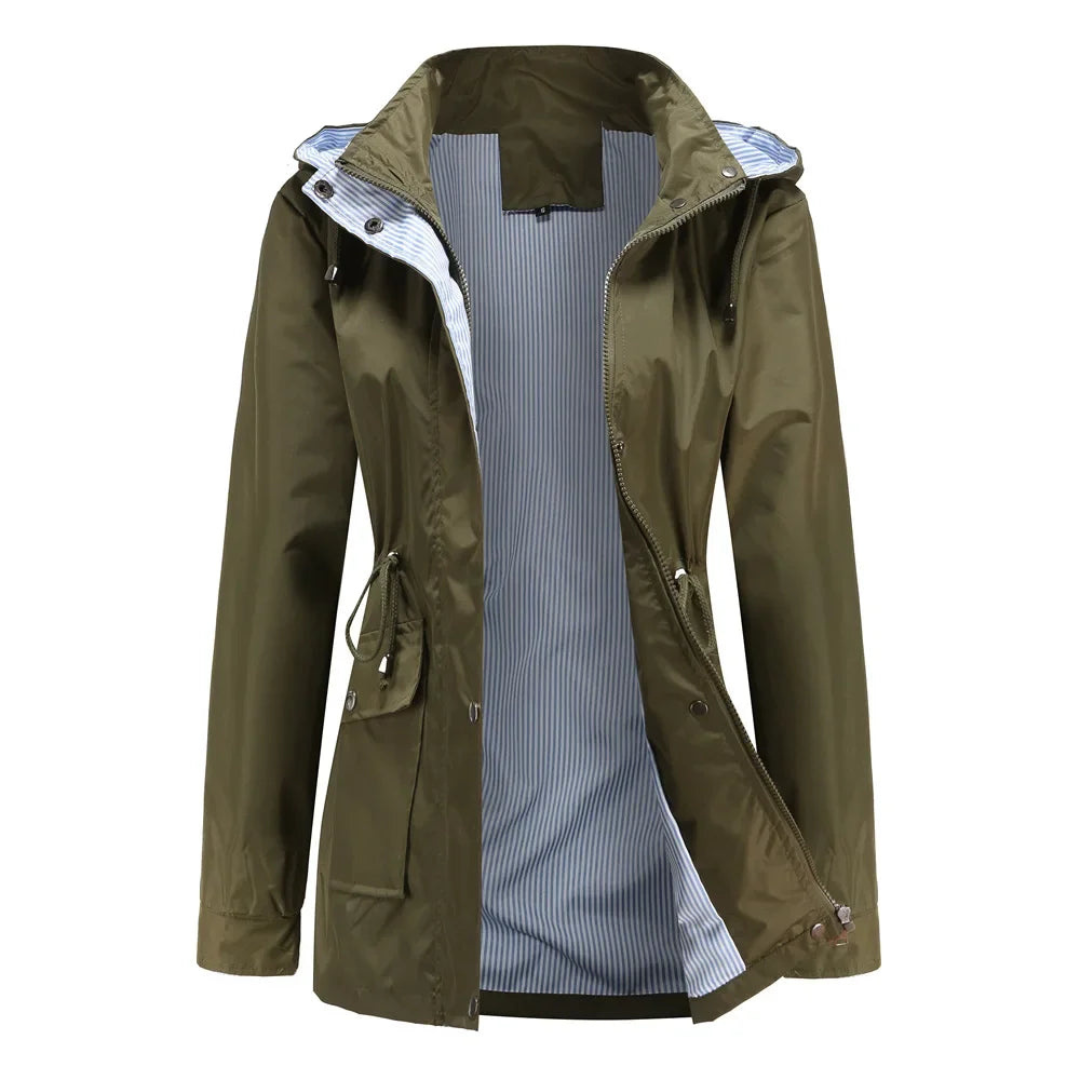 Lara | Waterproof Trench Coat – Versatile Outdoor Style