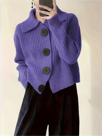 Maeve | Vibrant Ribbed Cozy Knit Sweater