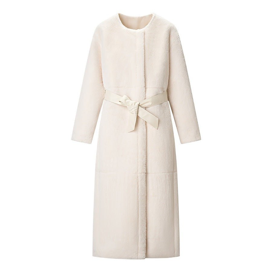 Drew | Teddy Coat – Oversized Silhouette with Hidden Button Closure