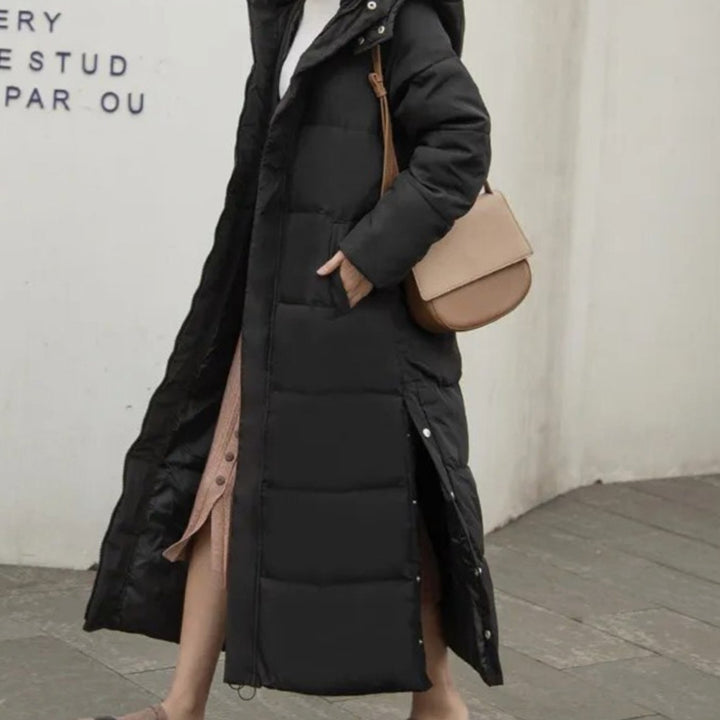 York Fashion | Long Puffer Coat – Quilted Maxi Style for Women