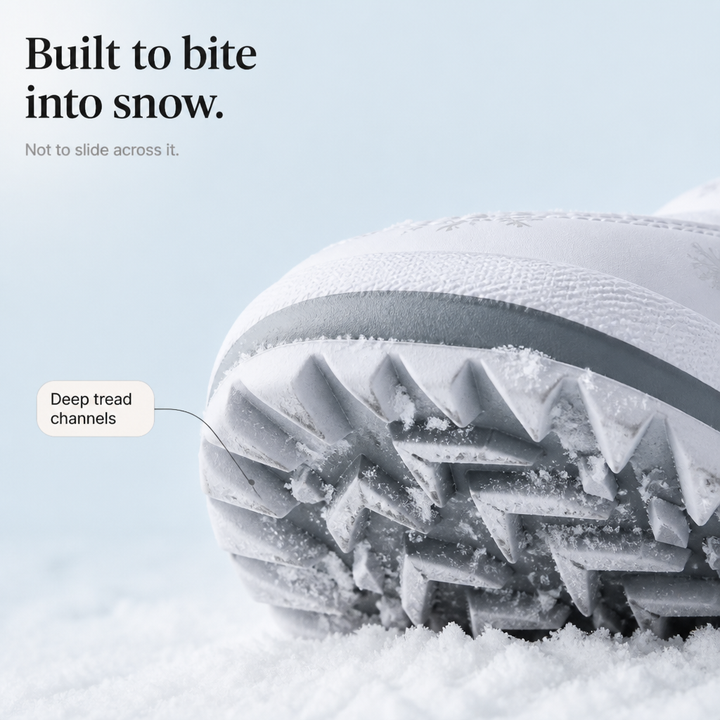 Frostelle | Snowflake-Print Winter Boots for Cozy Comfort