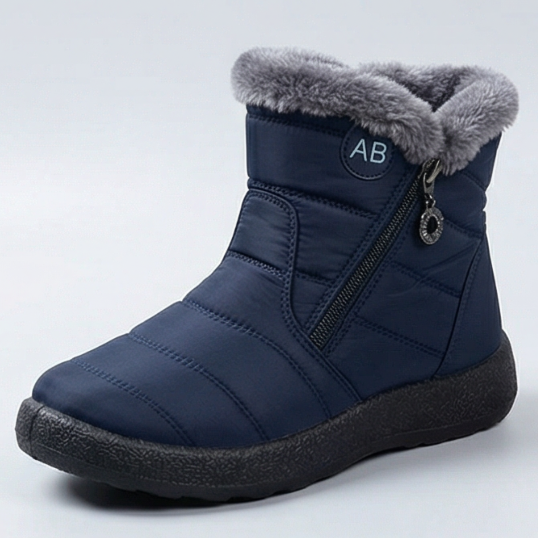 Frostiva | Winter Ankle Boots – Fur Lined Lightweight Style