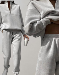 Elise | Soft Fleece Two-Piece Lounge Set
