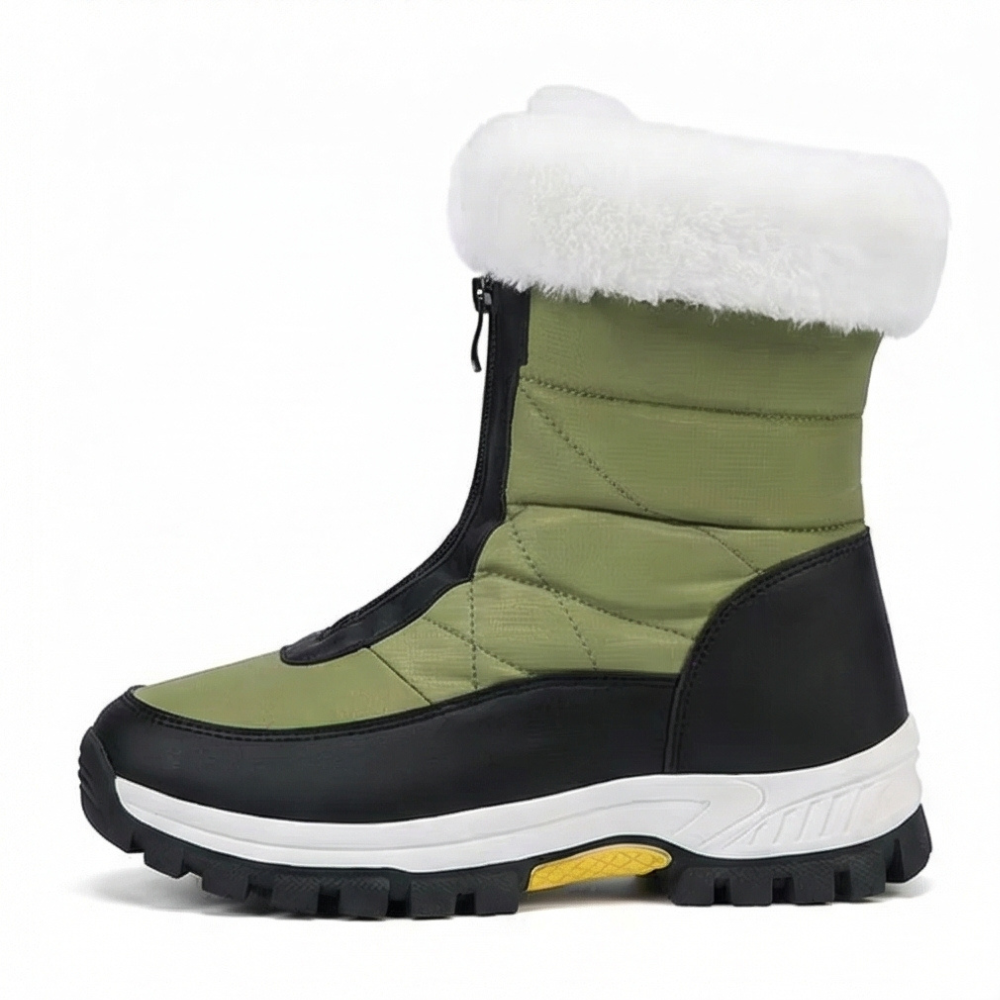 Frostara | Waterproof Winter Boots – Fur Lined & Traction Sole
