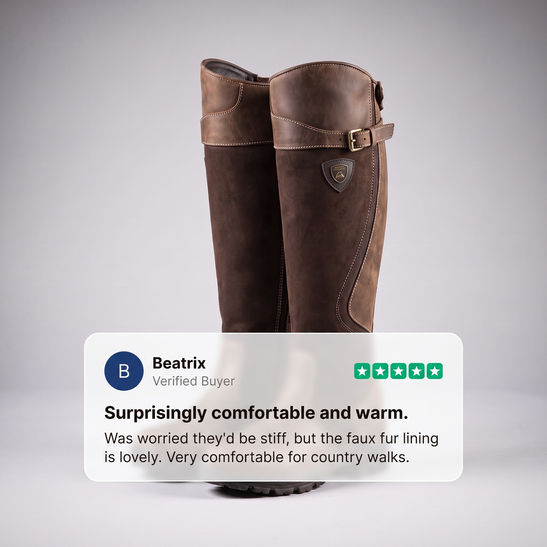 Velora | Riding Boots – Elegant Heritage Style for Women