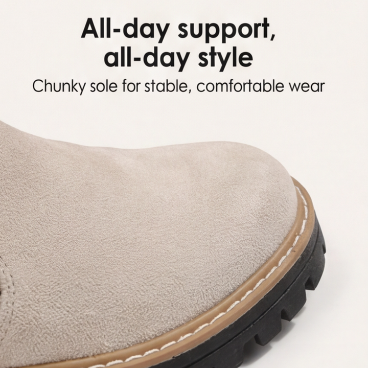 Stepara | Chelsea Boots – Stylish Side-Zip Design for Women
