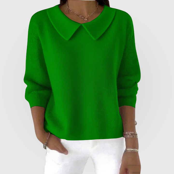 Madeline | Klassischer Strickpullover mit legerer Passform