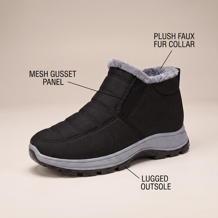 Cushion | Winter Walking Boots – Waterproof Quilted Design for Women