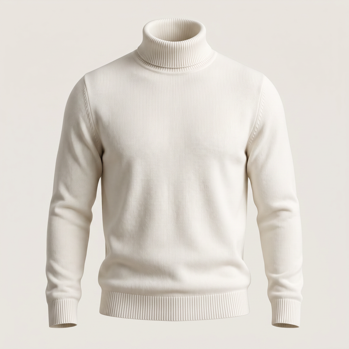 Northpeak | Merino Turtleneck Sweater – Refined Warmth for Men