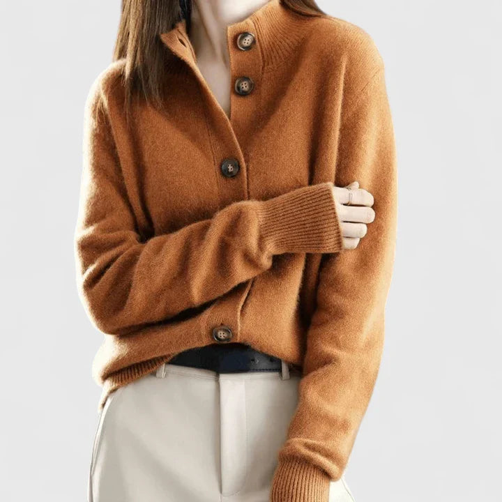 Sylvie | Klassische Strickjacke