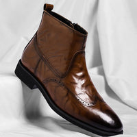 Hudson | Genuine Leather Vintage Boots