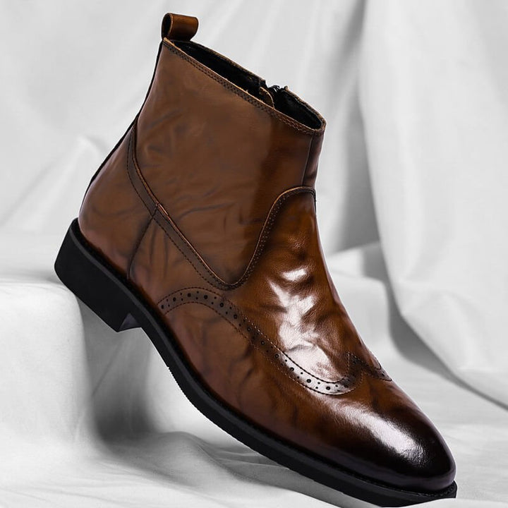 Hudson | Genuine Leather Vintage Boots