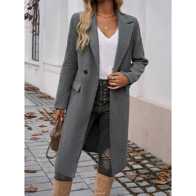 Luxe | Longline Coat – Timeless Warmth for Every Occasion