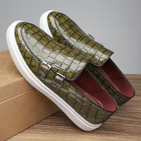 Marcello | Textured Monk-Strap Refined Loafers