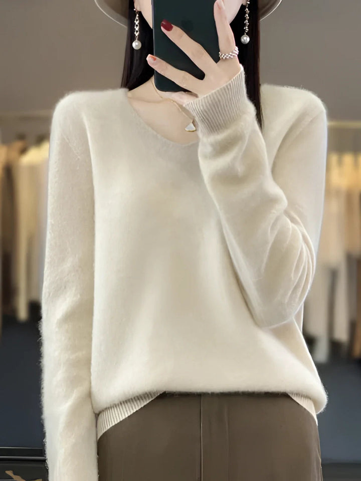 Isabella | Cashmere Sweater – Luxurious Comfort for Women
