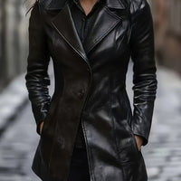 Amelie | Shaped Elegant Mid-Length Trench Coat