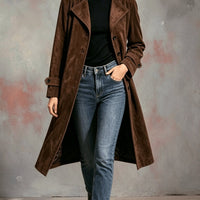 Celine | Timeless Streamlined Longline Trench Coat