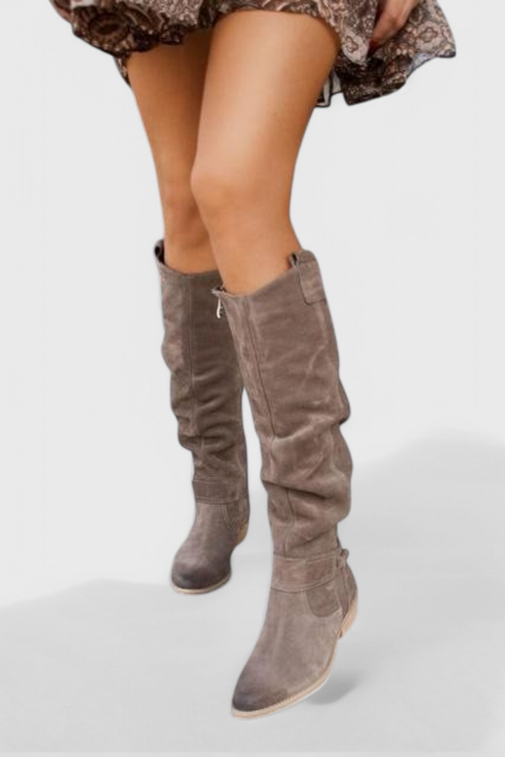 Amelia | Warm And Stylish Retro Inspired High Boots