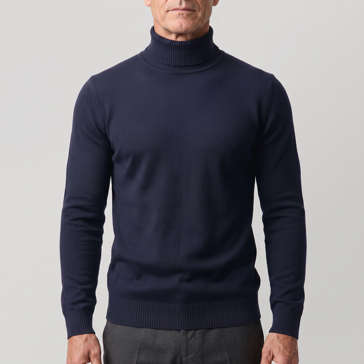 Northpeak | Merino Turtleneck Sweater – Refined Warmth for Men